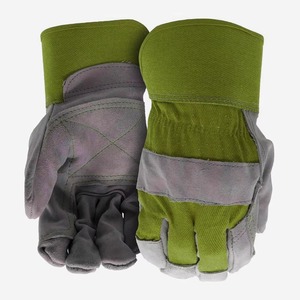 Gants de travail en cuir de vache fendu longue durée de qualité supérieure - Product Image 1