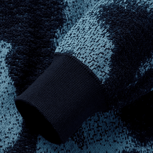 Suéteres de invierno de alta calidad para hombres, Color sólido, manga larga, diseño de sublimación de otoño, logotipo personalizado, venta al por mayor, antiretráctil - Product Image 5