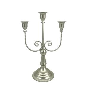 Portavelas de metal rústico clásico con 3 pozos de 12 pulgadas para bodas Precio - Product Image 2