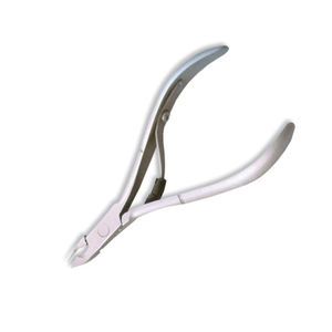 Pince à cuticules à ressort unique professionnelle en acier inoxydable avec poignée en papier personnalisé Logo et emballage - Product Image 5