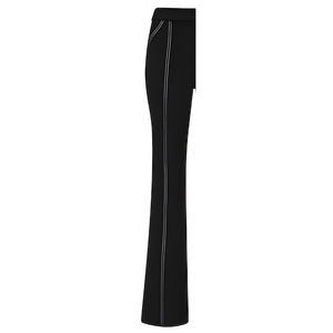 กางเกงผ้าแคนวาสเนื้อดี คุณภาพสูง ทรงตรง ยาว ใส่สบาย ไม่ยับ ดูดี มีสไตล์ สำหรับผู้หญิง เอวกลาง ผ้าฝ้าย 100% - Product Image 3