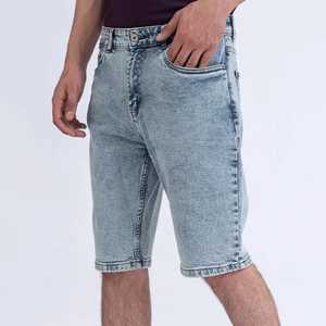 2025 Streetwear Vintage Short Half Pants Loose Work Shorts Fashion <b>Men's</b> Shorts Denim <b>Jean</b> Shorts <b>Men</b> Custom Summer Wholesale - Product Image 3