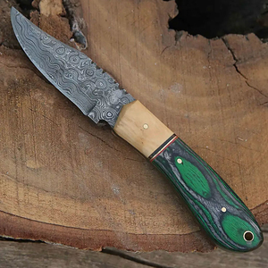 Cuchillo de caza de cocina multiusos de acero de Damasco de calidad superior agarre cómodo alta dureza respetuoso con el medio ambiente OEM - Product Image 5