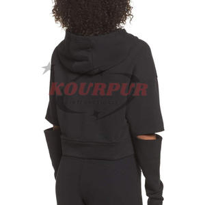 New Arrival <b>Trendy</b> And Stylish <b>Hoodie</b> For Women In Reasonable Price With Pockets And Stylish Sleeves - Product Image 5