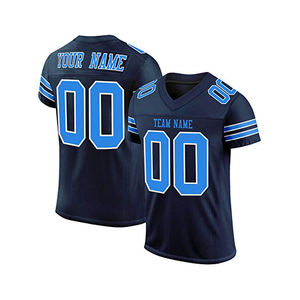 Vente Flash Uniforme de Football Américain 2025 Personnalisé par Sublimation Manches Courtes 100% Polyester Séchage Rapide Haute Qualité - Product Image 3