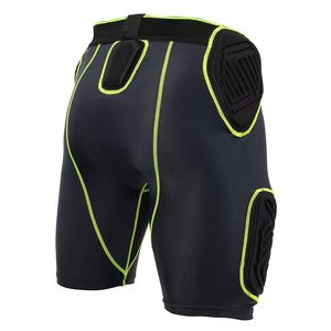 Pantalones cortos de entrenamiento de compresión al por mayor, pantalones cortos de gimnasio de malla para hombre con bolsillo, pantalones cortos para hombre - Product Image 3