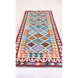 Tapis Kilim Maimana Afghanistan 206 X 84 cm Tapis traditionnels afghans et ensembles - Product Image 4