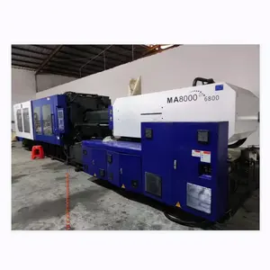 Fully automatic one step injection stretch blow molding machine 800ton plastic injection molding machine making