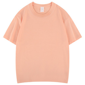 Venta al por mayor de moda de algodón camiseta de gran tamaño personalizado en blanco camiseta para ropa de hombre colorido de manga corta - Product Image 5