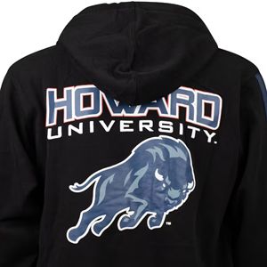 Sweat à capuche Howard University BISON Premium 100% coton polaire coupe-vent HBCU Impression personnalisée sur écran Doublure lavée Hiver - Product Image 5