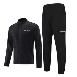 Chándal Jogger ligero con cremallera para hombre de otoño, conjunto de ropa deportiva, chándales transpirables de alta calidad de grosor pesado para hombre - Product Image 2