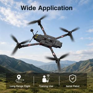 Dron FPV de 15 Pulgadas, Quadcopter con Marco de Fibra de Carbono, Motor sin Escobillas, Plataforma Aérea, OEM ODM - Product Image 5