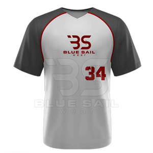 Camiseta de béisbol personalizada con precio directo de fábrica del fabricante superior, ropa deportiva, camiseta de béisbol con servicios OEM - Product Image 6