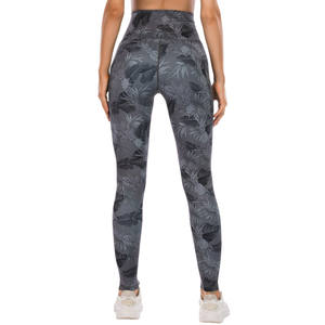 Legging personnalisé pour femmes style unique Legging taille moyenne en polyester 100% coton taille personnalisée - Product Image 2