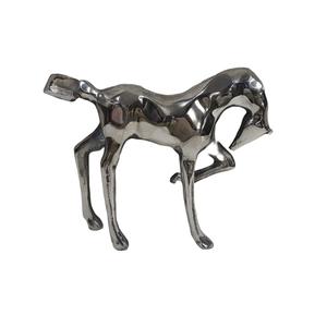 Caballo corriendo decorativo para Decoración de mesa, artículo de vajilla de aluminio con acabado pulido para suministros funerarios. - Product Image 2