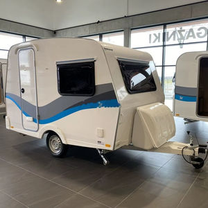 Remolque de Caravana de Lujo en Oferta con Dormitorio, Baño, Autocaravana Todoterreno, Remolque de Viaje para Campamento y Aventuras al Aire Libre - Product Image 1