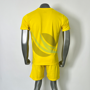 Ensembles deux pièces pour hommes, été, respirants, décontractés, séchage rapide, vêtements de sport, t-shirt à manches courtes, shorts de sport, impression par sublimation - Product Image 3