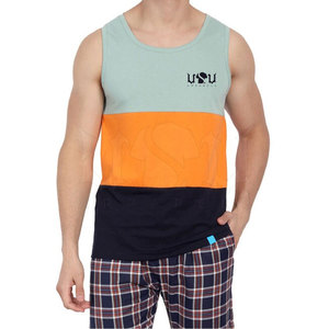 เสื้อกล้ามผู้ชายทำจากวัสดุที่ดีที่สุดเสื้อกล้ามออกแบบโลโก้ได้ตามต้องการ - Product Image 2