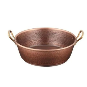 Excellente qualité Designer évier forme ronde sous plan Offre Spéciale bassin forme arrondie bas prix luxe salle de bain Ware cuivre bassin - Product Image 3