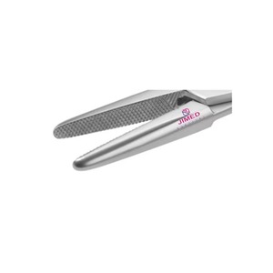 Porte-aiguilles en forme de S de haute qualité Bozemann 21 cm |   Outil chirurgical manuel de précision en acier inoxydable |   Certifié CE Médical - Product Image 4