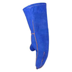 Gants de soudage en cuir de protection contre la chaleur, résistance à la chaleur, gants de sécurité personnalisés non rigides, imperméables, antidérapants, durables - Product Image 4