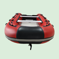 Bateau Gonflable de 2,7 m avec Plancher Gonflable pour la Pêche en Extérieur