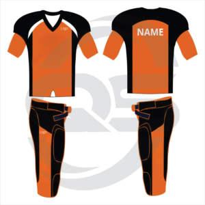 Uniformes de fútbol americano Tela de 4 vías de alta calidad Ajuste regular y fácil de usar Manga corta Transpirable Características Conjuntos superiores - Product Image 5