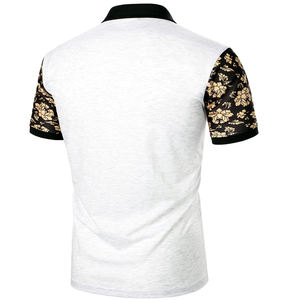 New 100% Cotton Breathable Casual Sports Golf for <b>Shirt</b> Men's <b>Half</b> <b>Sleeve</b> with Custom Printing Wholesale - Product Image 2