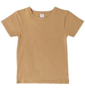 Camiseta de Manga Corta con Cuello Redondo para Niñas MOMO BD, 100% Algodón Ecológico, Transpirable, con Estampado Animal, Teñido en Prenda, Ropa Casual - Product Image 2