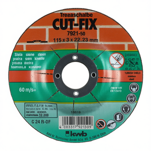 Disco de Corte para Amoladora Kwb (115x3 mm) CUT FIX 792150, Producto de Discos Abrasivos - Product Image 2