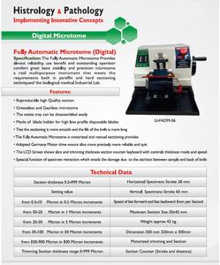 Micrótomo Rotatorio de Acero Inoxidable ERMA para Secciones de Tejido de Precisión, Personalizable OEM, Capacidad de 2-20 Micras para Laboratorios de Histología - Product Image 3