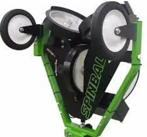 Oferta de Sharp, venta al por mayor, logotipo personalizado, 3 ruedas, XL, cuero y PU, Spinball de percusión al aire libre para máquina de lanzamiento de béisbol - Product Image 1