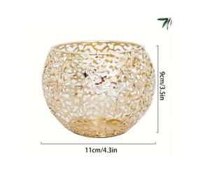 ที่ใส่เทียนทีไลท์เหล็กดีไซน์เฉพาะตัว งานแฮนด์เมด ปรับแต่งได้ ดีไซน์ทันสมัย พร้อมผิวขัดเงา - Product Image 5