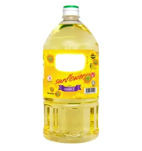 Huile de support de graines de tournesol avec des propriétés de soin de la peau Huile de fleur de soleil raffinée de haute qualité 100% huile de tournesol raffinée indienne - Product Image 3