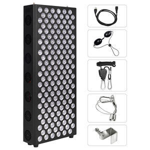 Panneau de luminothérapie LED infrarouge à 5 longueurs d'onde en aluminium avec support mobile pour salon de beauté corporelle - Product Image 3