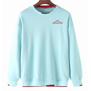 Durable 100% Cotton Solid Casual Winter Wear Men <b>Sweatshirts</b> Warm Fleece Eco-Friendly Quick Dry Breathable Outdoor <b>Work</b> Training - Product Image 1