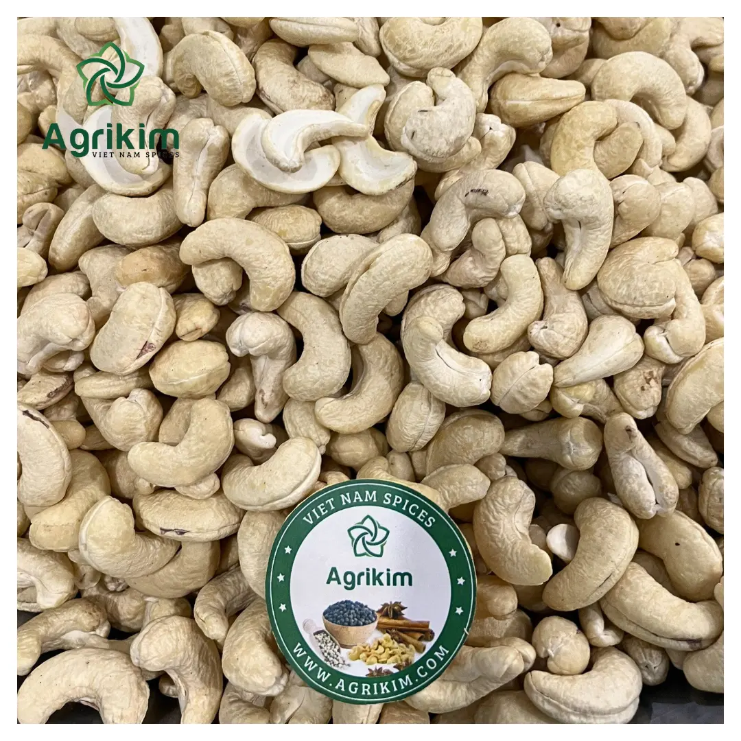 Harga grosir Vietnam kacang mete asli kelas halus sebagai makanan ringan sehat kemasan baik sampel tersedia kontak sekarang