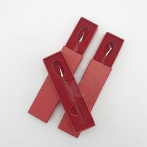 Pinzas profesionales para pestañas, pinzas de punto de arcoíris con revestimiento de polvo rojo, pinzas sostenibles probadas a mano, etiqueta privada aceptada - Product Image 2