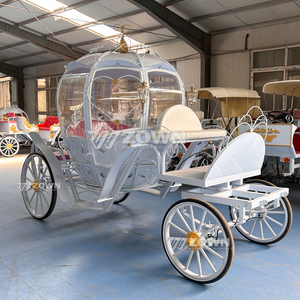 Princesse Cendrillon Nouvelle Calèche à Vendre Royal Pumpkin Mariage Visites Voitures - Product Image 6