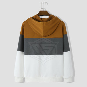 Sweats à capuche pour hommes de haute qualité, 100% coton, sweats à capuche à fermeture éclair, faible MOQ, sweats à capuche à fermeture éclair tendance - Product Image 2