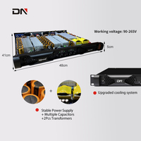 Amplificateur de puissance classe D 1000w 2000w 10000w 4 canaux