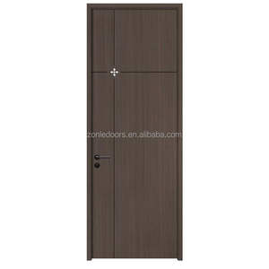 <span class=keywords><strong>Porte</strong></span> de panneau WPC Design de luxe la plus vendue moderne en <span class=keywords><strong>PVC</strong></span> complet pour la construction de villas <span class=keywords><strong>porte</strong></span> terminée pour salle de bain salon fini - Product Image 4