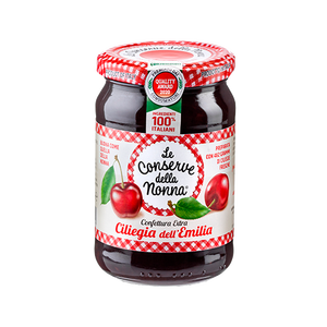 Confitures de la Nonna - Confitures de la grand-mère - Confiture de cerises extra - 330g x 12 pièces - Conservation à température ambiante - Product Image 1