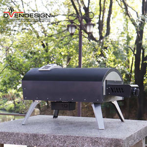 Ovendesign Four rotatif électrique et à gaz Équipement de cuisson de pizza domestique pour cuisine extérieure Caractéristique sans fumée Meilleur prix - Product Image 4