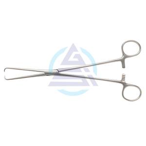 Luer-schroeder-Pinzas uterinas, 1:1 dientes, 250mm, sujeción de tejido ginecológico, Pinza de agarre, venta al por mayor - Product Image 1