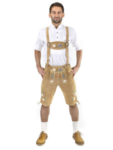 Trachten lederhosen fourrure herren-kurz/Lederhosen/Herren Kurz lederhosen oktoberfest personnalisé lederhosen pour hommes - Product Image 3