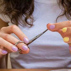 New Cuticle Scissor <b>Nail</b> Cutting Scissors Stainless Steel Trimming Clippers Small Shears - Product Image 5