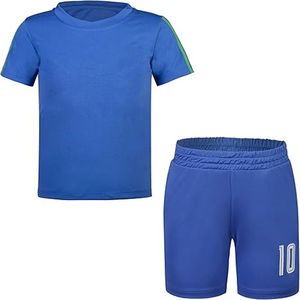 Ensembles de maillots d'uniformes de football drapeau américain pour enfants avec logo personnalisé 7V7 maillots de football de style 2026 - Product Image 1