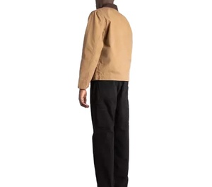 Ropa de trabajo de lona personalizada chaquetas pesado invierno Casual transpirable hombres carreras fabricante chaqueta de trabajo - Product Image 4