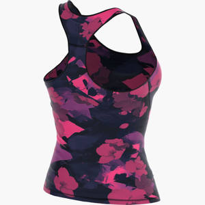 Camiseta Deportiva Personalizada al por Mayor para Mujer, Camiseta sin Mangas Sublimada, Camiseta Deportiva Personalizada, Ropa Deportiva, Camiseta de Fitness - Product Image 3